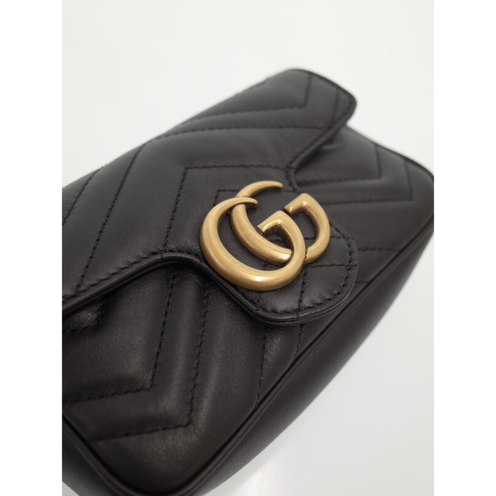 GUCCI GG Marmont Quilted Leather Super Bag Shoulder - Picture 5 of 5